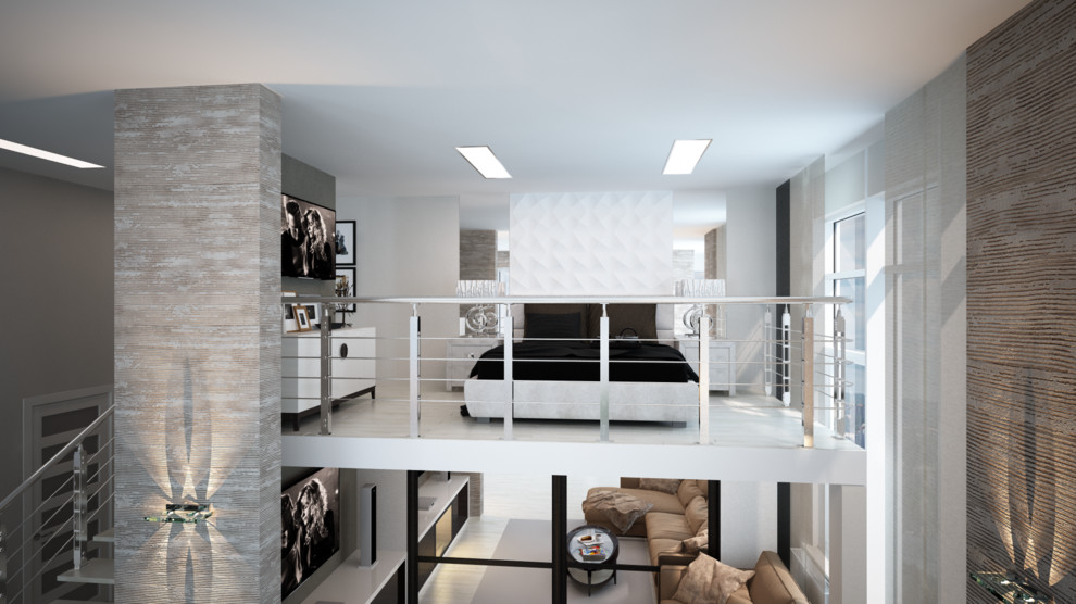 Однокомнатная квартира, высота потолка 4 м