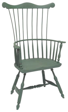 Philadelphia Style Comb Back Windsor Chair Traditional