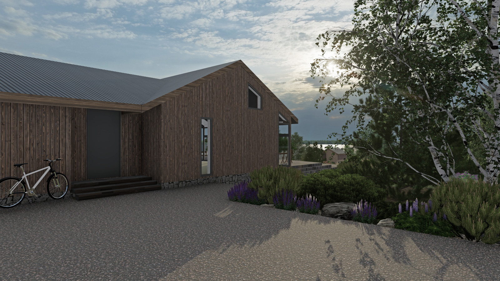 Ландшафт участка д.М.Куяш