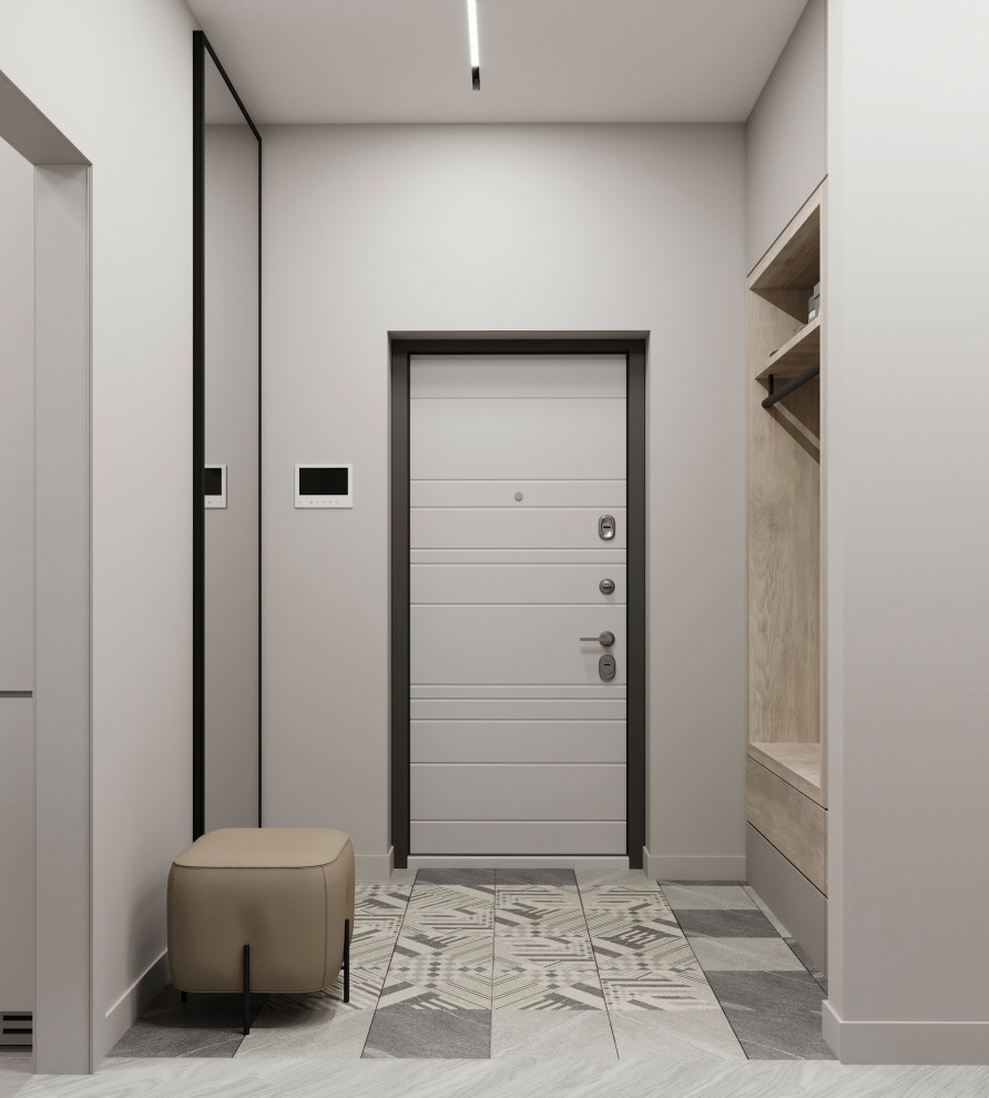 "Ничего лишнего". Квартира 70 кв.м., ЖК "Отражение"