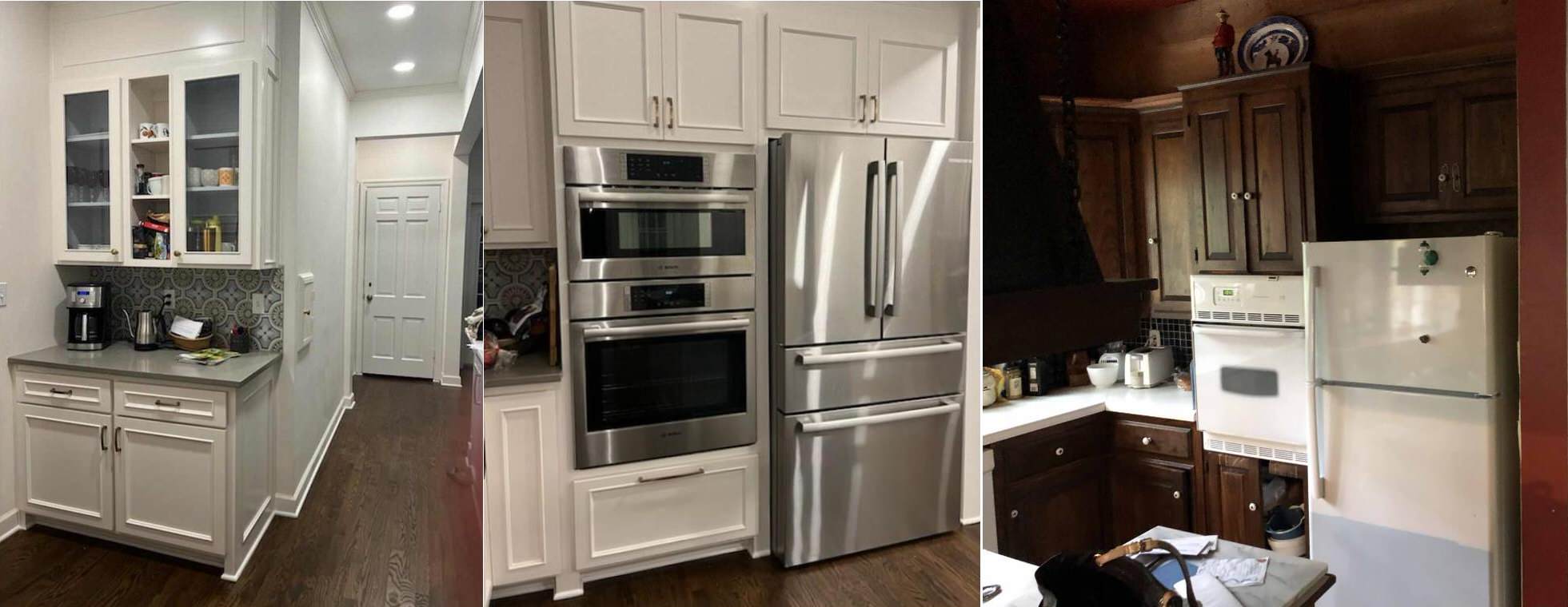 Appliance wall and Coffee station