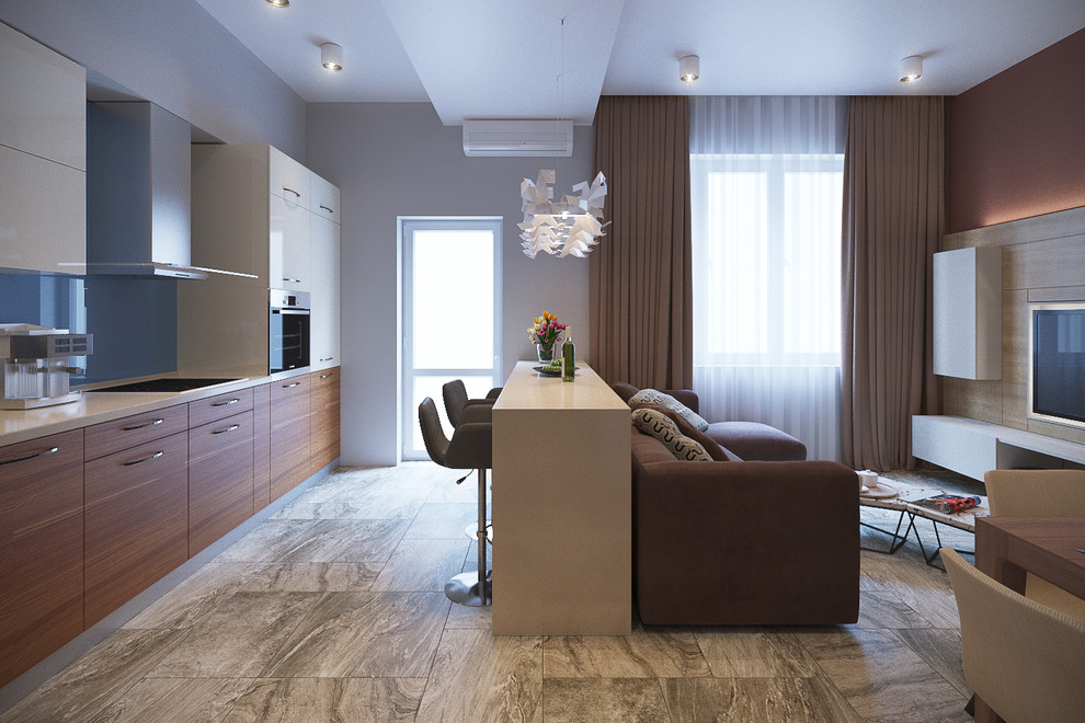 Интерьер таунхауса в посёлке Фестиваль