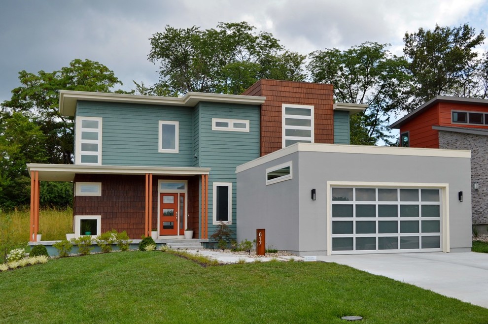 West Coast Contemporary Contemporary Exterior Kansas