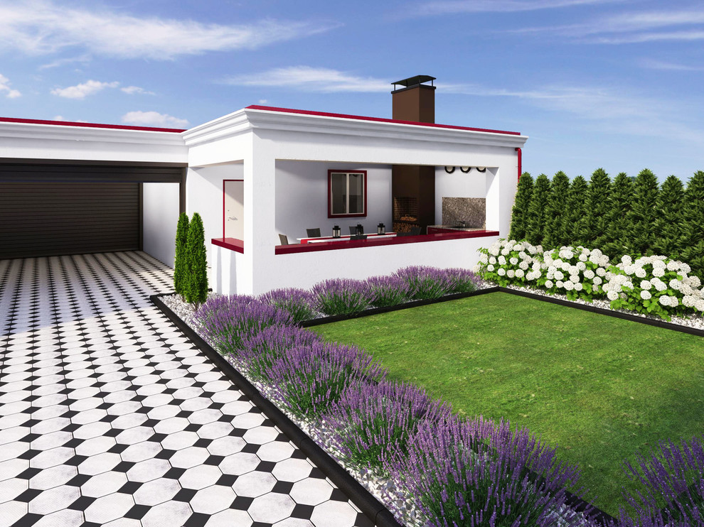 Экстерьер коттеджа