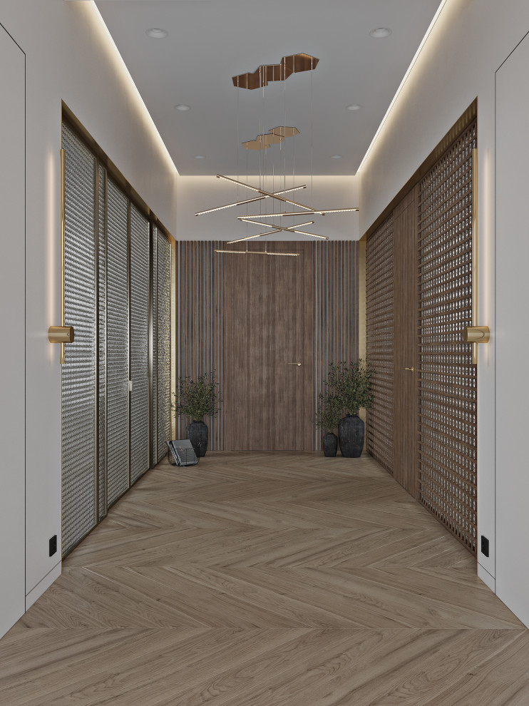 Холл в таунхаусе в поселке Новорижский, 277 м2