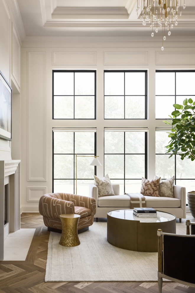 Kansas City Collaboration Transitional Living Room Kansas City