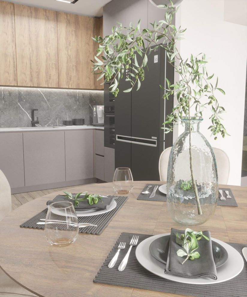 Современная квартира для молодой пары