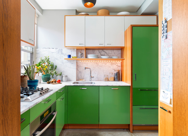 How To Design A Kitchen With Green Cabinets