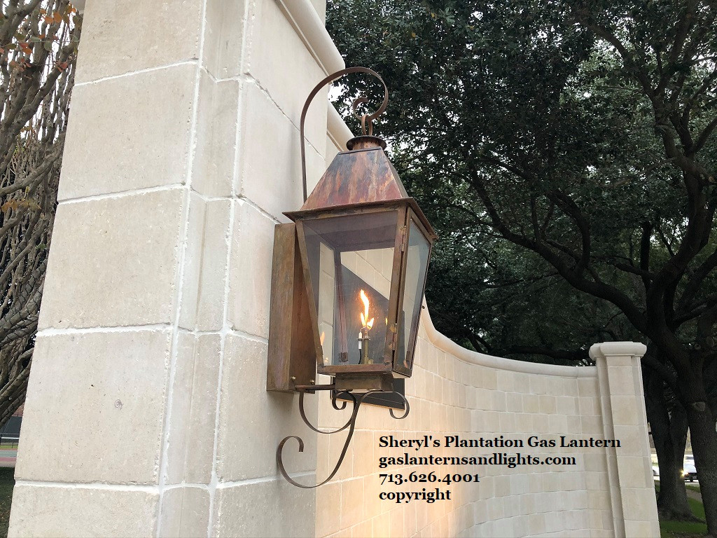 Sheryl's Plantation Lanterns with Copper Curls