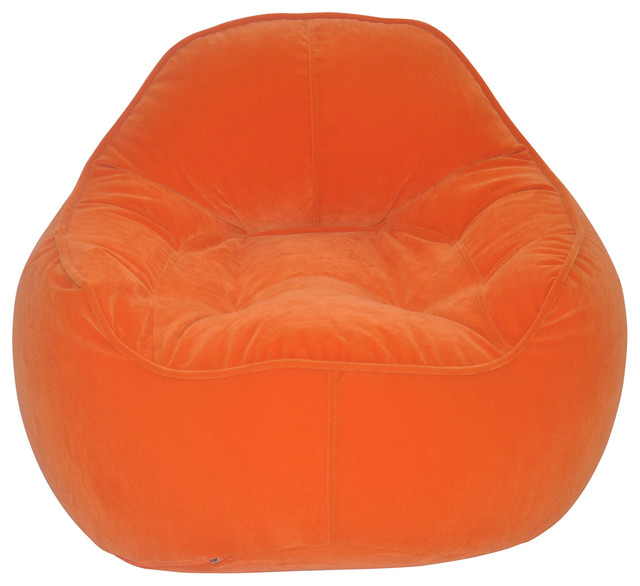 Mini Me Pod Bean Bag Chair Orange Chairs By Modern Mini Me Pod Bean Bag Chair Orange Chairs