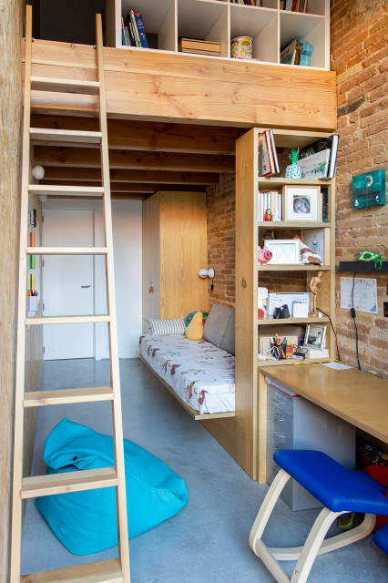 CASA BTSTC industrial-kinderzimmer