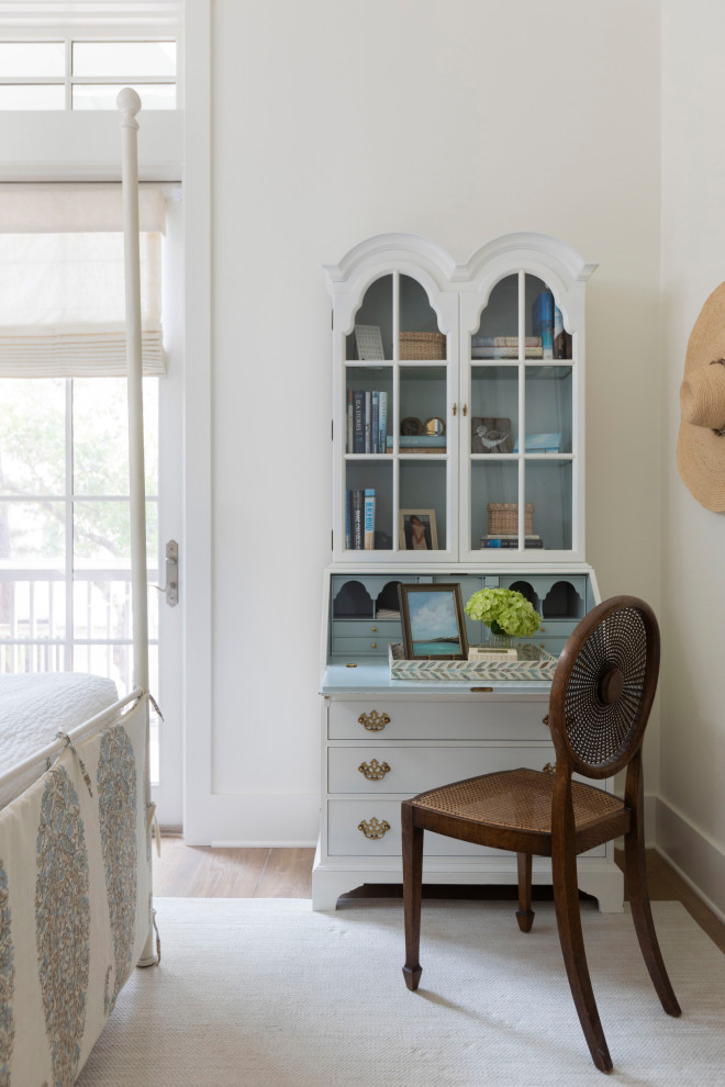 Cottage bedroom photo in Other