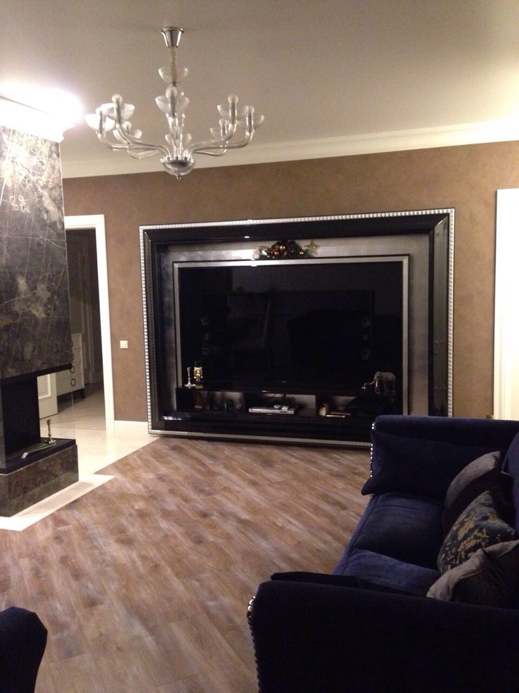 Квартира в темных тонах