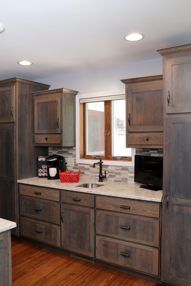 Mountain style home design photo in DC Metro