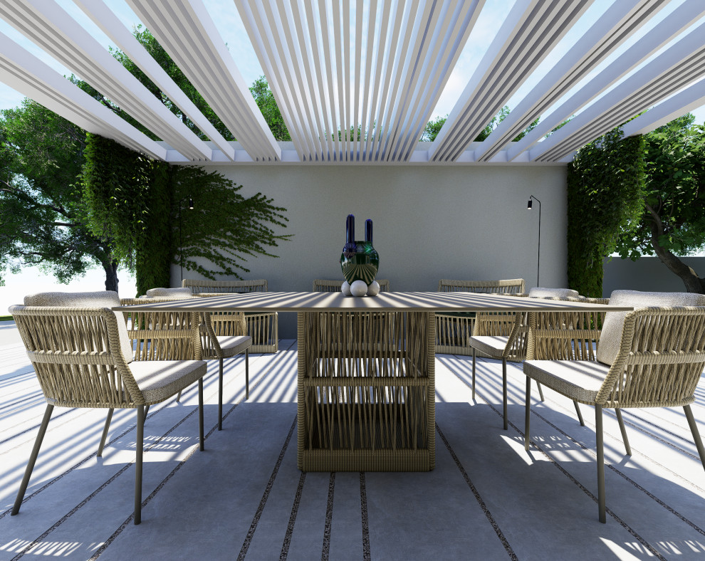 Progetto Spazi esterni Casa AD