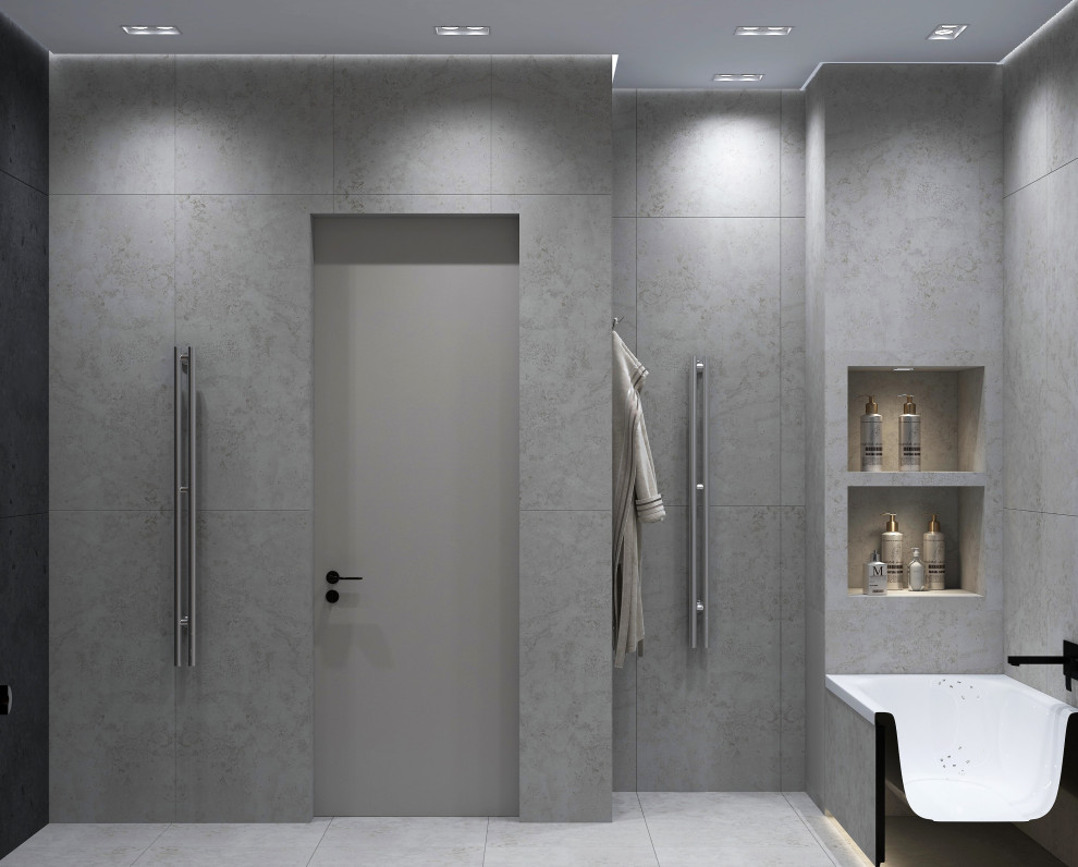 Квартира для современной семейной пары. Санузел