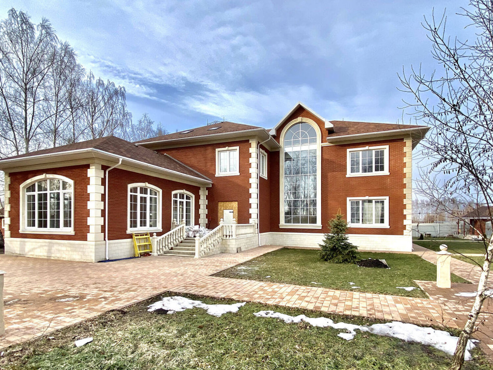 Остекление загородного коттеджа