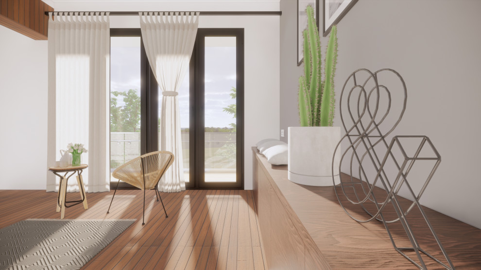 Attic Design - Walk in Closet - CGI
