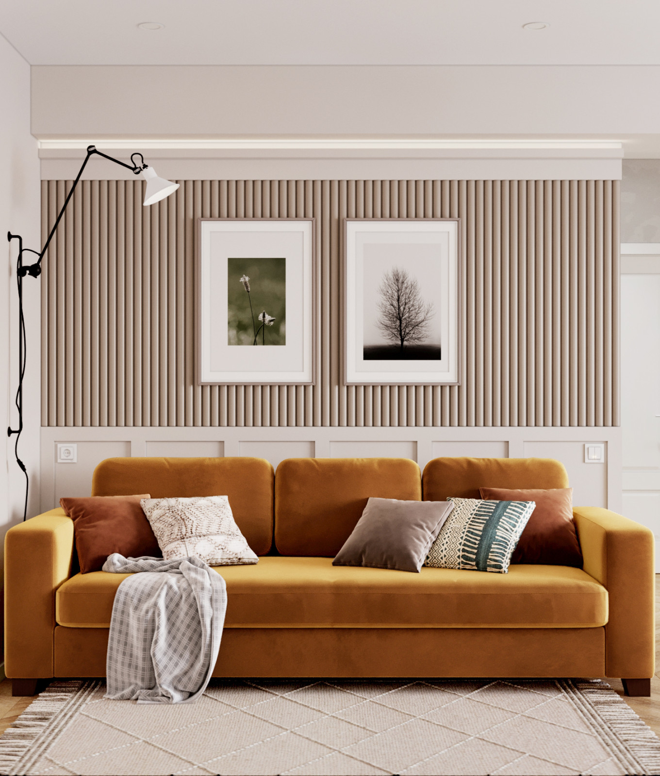 Сканди в ЖК "Серебрянный бор"