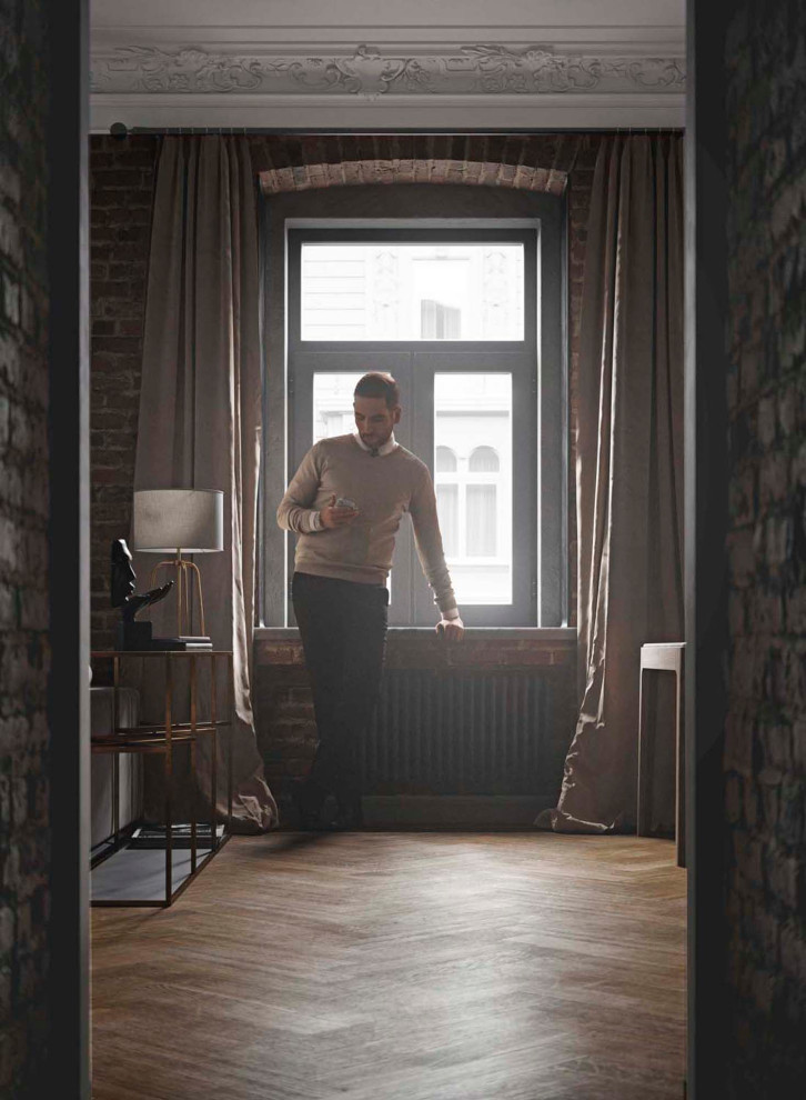 Дизайн проект квартиры в доходном доме 1901 года постройки на Страстном бульваре