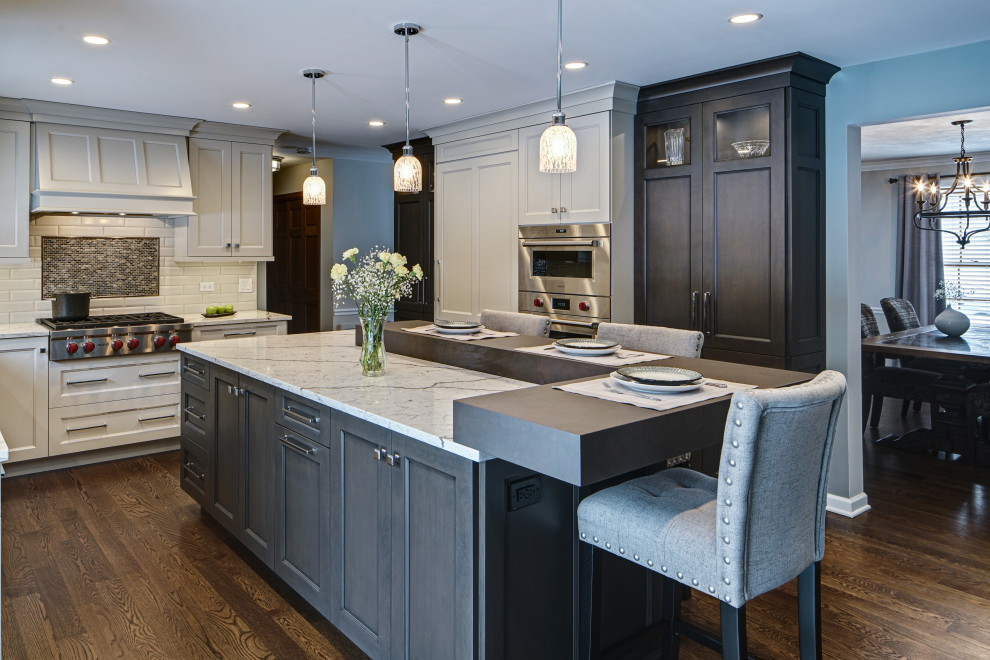 Kitchen - transitional kitchen idea in Chicago
