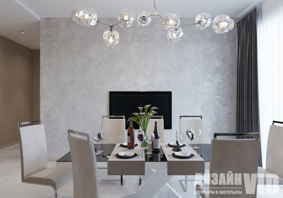 Дизайн-проект двухэтажного дома 400 метров