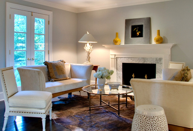 Leslie Hayes Interiors classique-salon