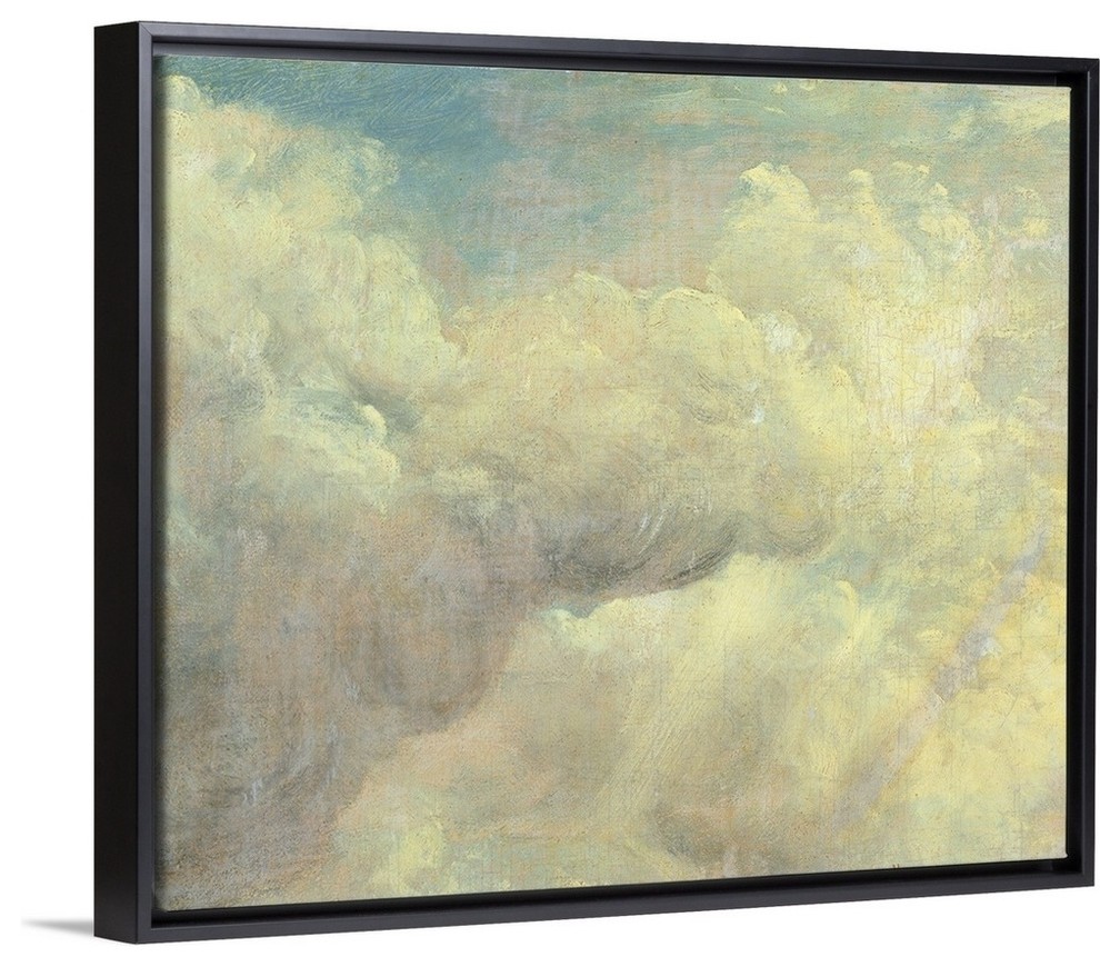 "Cloud Study, c.1821" Floating Frame Canvas Art, 26"x22"x1.75"