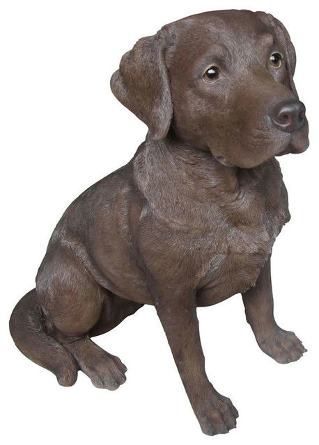 labrador garden statue