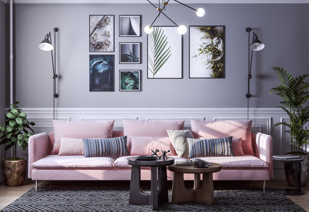 Дизайн-проект гостиной-спальни