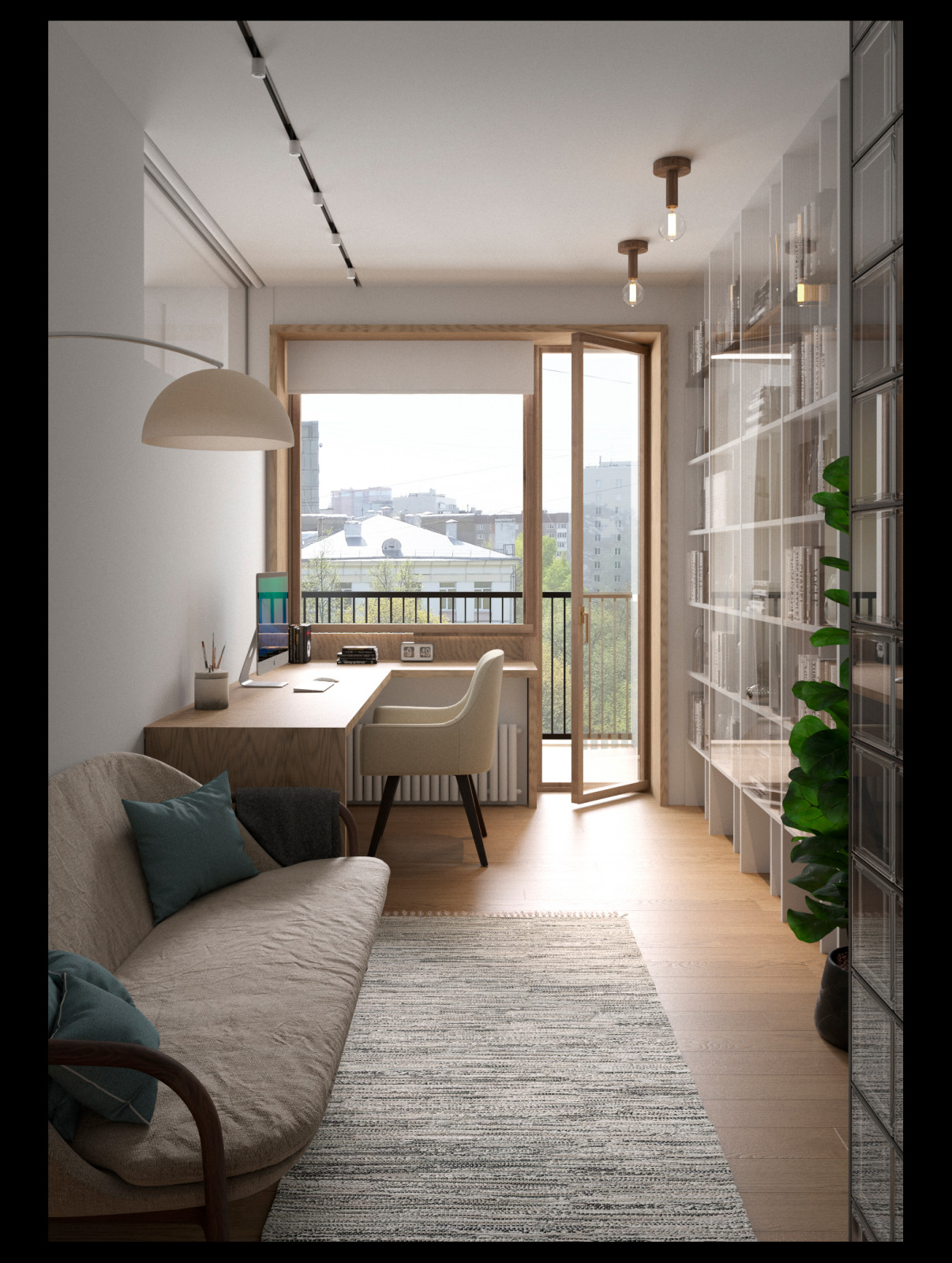 Проект квартир "СКАНДИ"  106 м2