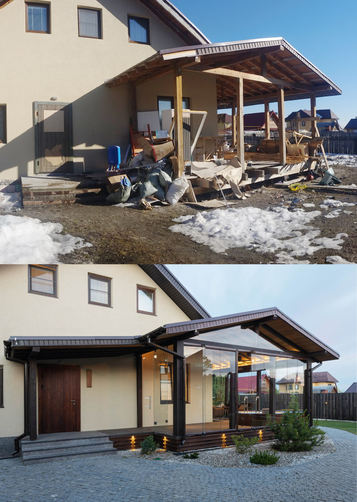 Остекленная терраса ЕЩЕ НЕМНОГО ЛЕТА