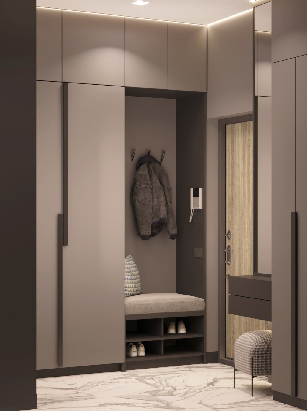 Дизайн 1к-квартиры в ЖК Макаровский квартал