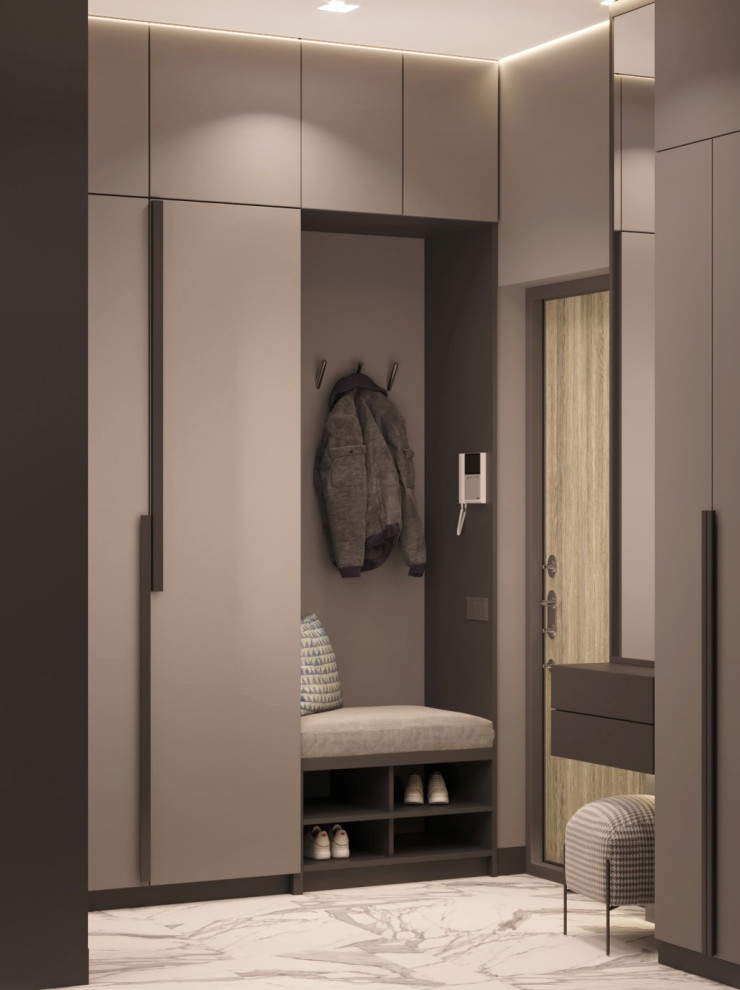 Дизайн 1к-квартиры в ЖК Макаровский квартал