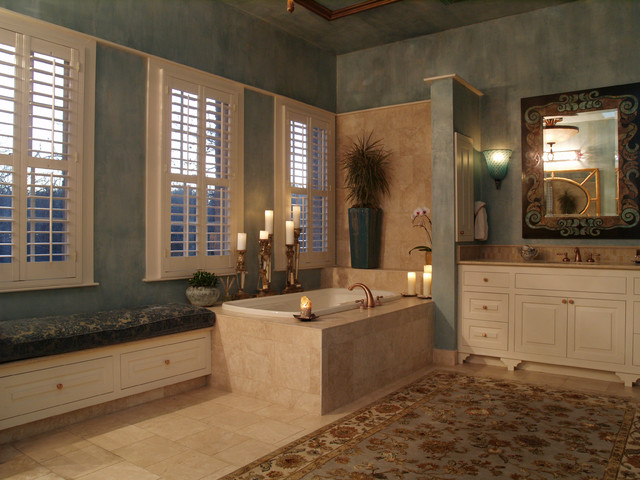 Pemberton Heights mediterran-badezimmer