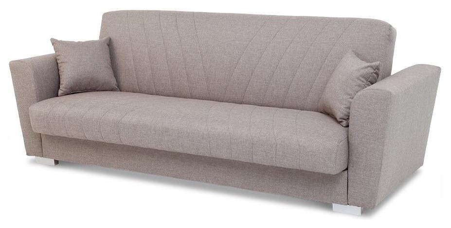 Jupiter Sofa Bed Contemporary, Modern Tufted Bonded Leather Sleeper Futon Sofa With Nailhead Trim