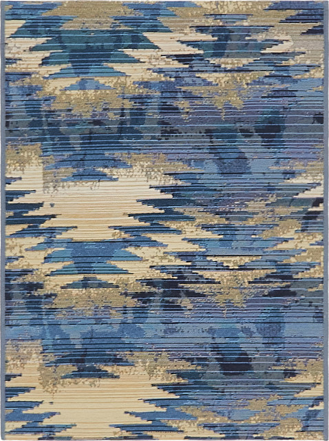 Unique Loom Aztec Outdoor Rug Contemporary Outdoor Rugs By Unique Loom Houzz