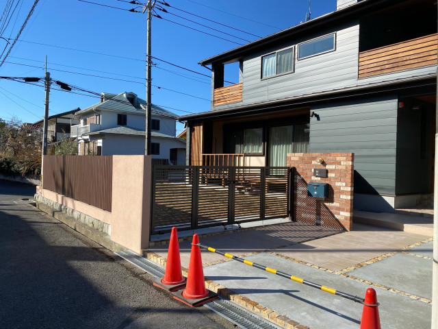 新築外構 mid-century-garten