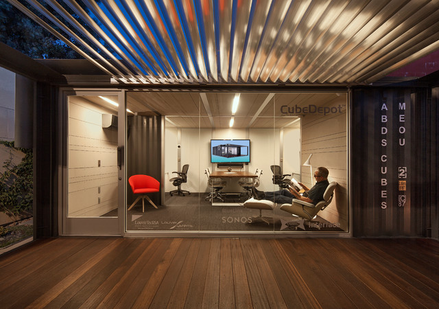 Me Ou Shipping Container Office Industrial Arbeitszimmer