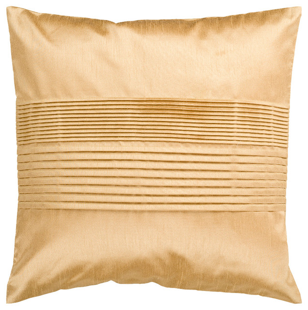 Surya Surya Pillow Kit Square Mustard Gold Accent Pillow Decorative