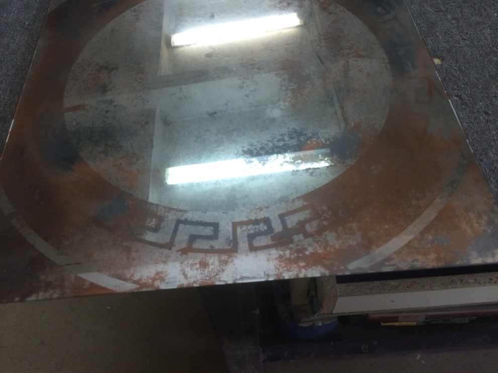 Искусственное старение зеркал и стекла