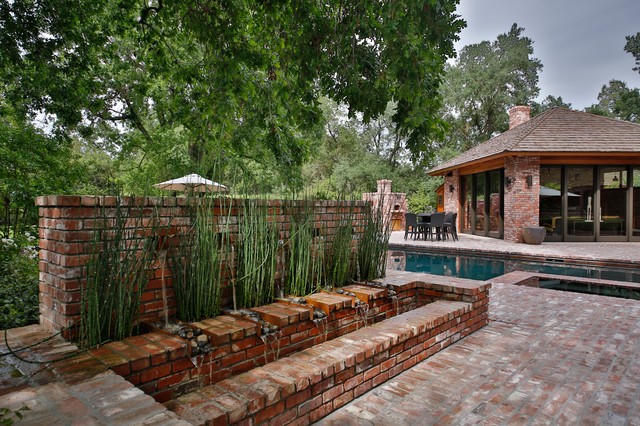 BACKYARD REMODEL transitional-pool