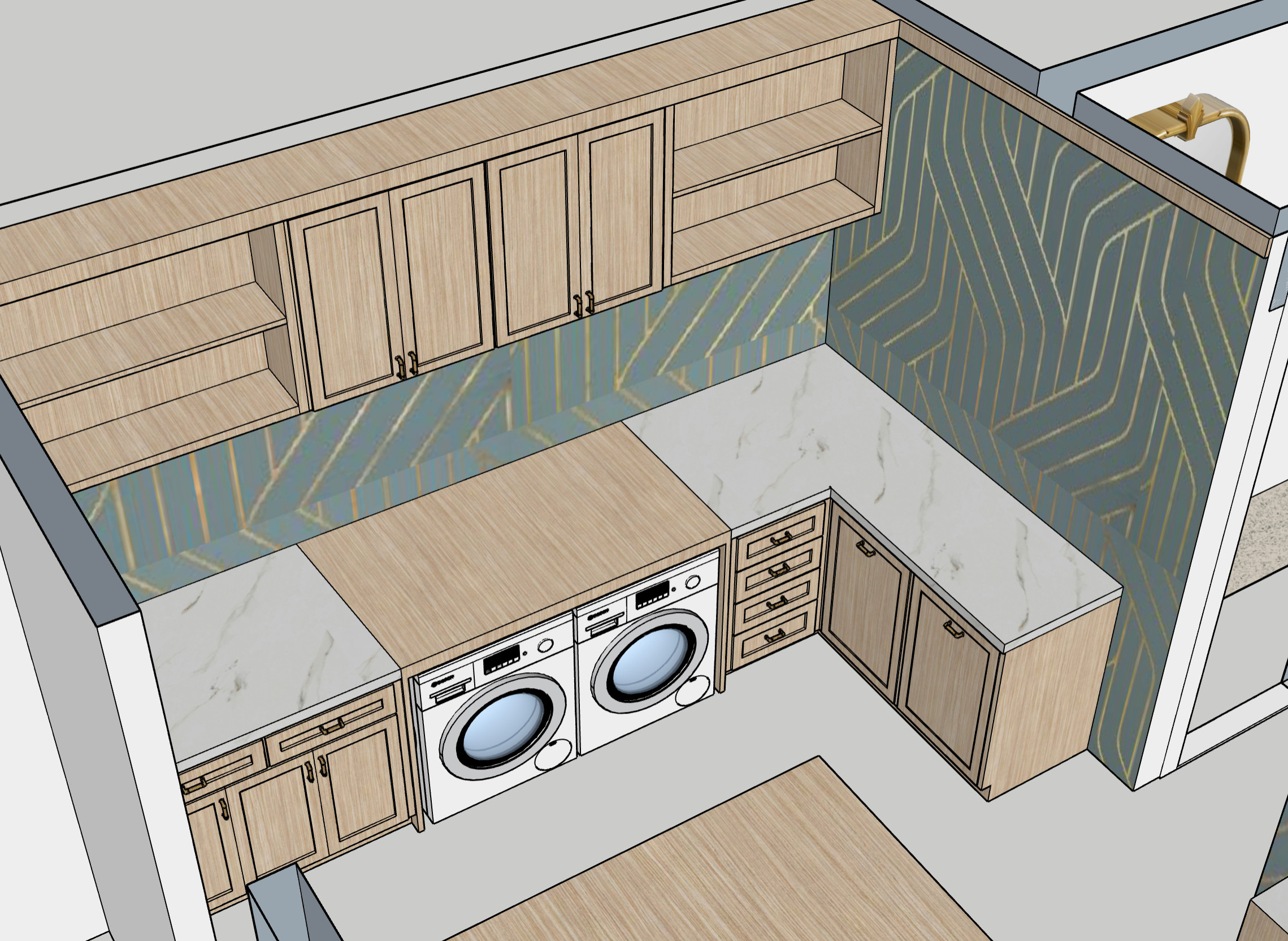 Jackson Flanagan Laundry Room