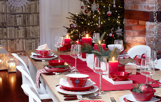 Christmas at home - dining table