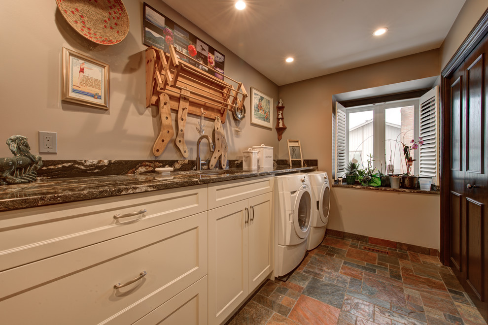 Home design - transitional home design idea in Calgary