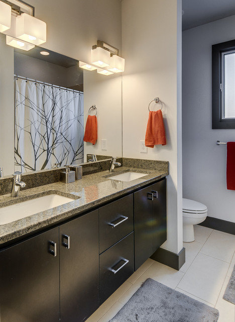 House trendy-badevaerelse