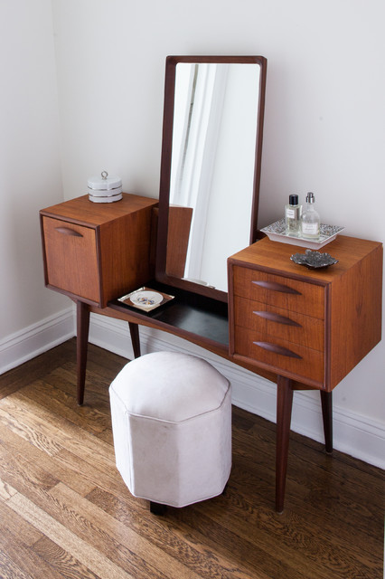 Vanity trendy-lille-badevaerelse