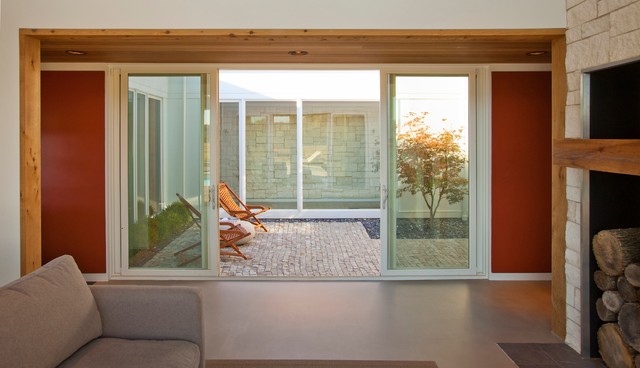 Belfast Residence modern-uteplats
