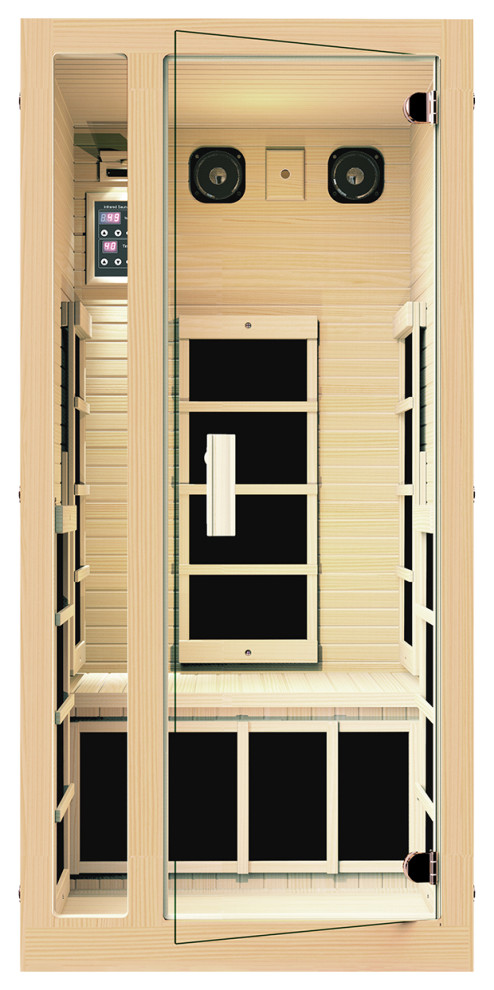 JNH Lifestyles Joyous 1 Person Far Infrared Sauna - Contemporary - Saunas -  by Virventures | Houzz