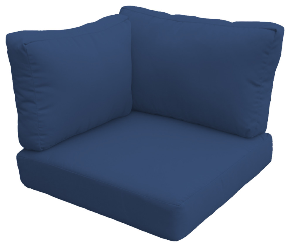 Covers for High-Back Corner Chair Cushions 6 inches thick